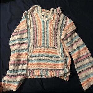 Colorful beachy hoodie